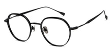 Load image into Gallery viewer, Black Hexagonal Full Rim Unisex Eyeglasses by John Jacobs-207213
