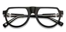 Load image into Gallery viewer, Black Round Full Rim Men Eyeglasses by John Jacobs-151341