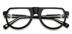 Black Round Full Rim Men Eyeglasses by John Jacobs-151341