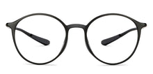 Load image into Gallery viewer, Black Round Full Rim Unisex Eyeglasses by Lenskart Air-151758