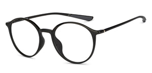 Black Round Full Rim Unisex Eyeglasses by Lenskart Air-151758