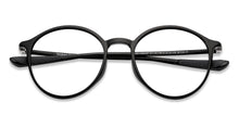 Load image into Gallery viewer, Black Round Full Rim Unisex Eyeglasses by Lenskart Air-151758