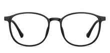 Load image into Gallery viewer, Black Round Full Rim Unisex Eyeglasses by Lenskart Air-151930