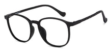 Load image into Gallery viewer, Black Round Full Rim Unisex Eyeglasses by Lenskart Air-151930
