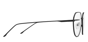 Black Round Full Rim Unisex Eyeglasses by Lenskart Air-211607