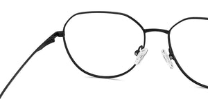 Black Round Full Rim Unisex Eyeglasses by Lenskart Air-211607