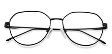 Load image into Gallery viewer, Black Round Full Rim Unisex Eyeglasses by Lenskart Air-211607