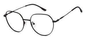 Black Round Full Rim Unisex Eyeglasses by Lenskart Air-213110
