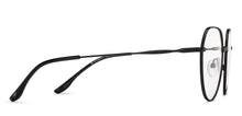 Load image into Gallery viewer, Black Round Full Rim Unisex Eyeglasses by Lenskart Air-213110