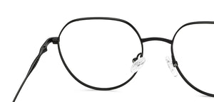 Black Round Full Rim Unisex Eyeglasses by Lenskart Air-213110