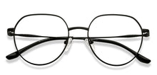 Load image into Gallery viewer, Black Round Full Rim Unisex Eyeglasses by Lenskart Air-213110