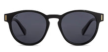 Load image into Gallery viewer, Black Round Full Rim Unisex Sunglasses by Vincent Chase Polarized-152345