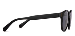 Black Round Full Rim Unisex Sunglasses by Vincent Chase Polarized-152345
