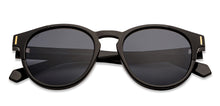 Load image into Gallery viewer, Black Round Full Rim Unisex Sunglasses by Vincent Chase Polarized-152345
