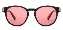 Load image into Gallery viewer, Black Round Full Rim Unisex Sunglasses by Vincent Chase Polarized-152348