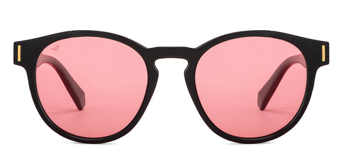 Black Round Full Rim Unisex Sunglasses by Vincent Chase Polarized-152348