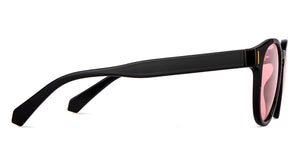 Black Round Full Rim Unisex Sunglasses by Vincent Chase Polarized-152348