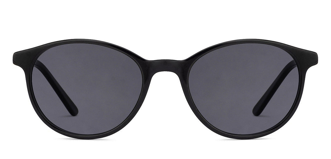 Black Round Full Rim Unisex Eyeglasses by Vincent Chase Online-138883