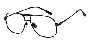 Black Square Full Rim Unisex Eyeglasses by John Jacobs-209671