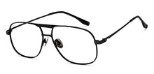 Load image into Gallery viewer, Black Square Full Rim Unisex Eyeglasses by John Jacobs-209671