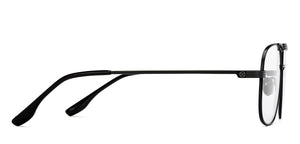 Black Square Full Rim Unisex Eyeglasses by John Jacobs-209671