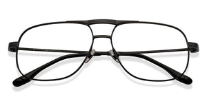 Black Square Full Rim Unisex Eyeglasses by John Jacobs-209671
