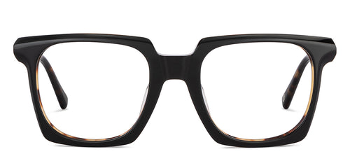 Black Square Full Rim Men Eyeglasses by John Jacobs-151338