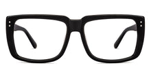 Load image into Gallery viewer, Black Square Full Rim Unisex Eyeglasses by John Jacobs-152961