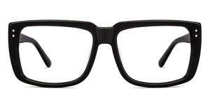 Black Square Full Rim Unisex Eyeglasses by John Jacobs-152961