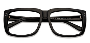 Black Square Full Rim Unisex Eyeglasses by John Jacobs-152961