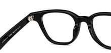 Load image into Gallery viewer, Black Square Full Rim Unisex Eyeglasses by John Jacobs-153096