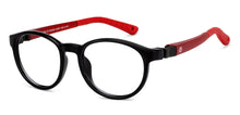 Load image into Gallery viewer, Black Square Full Rim Kids Eyeglasses by Hooper Switch-200336