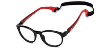Load image into Gallery viewer, Black Square Full Rim Kids Eyeglasses by Hooper Switch-200336
