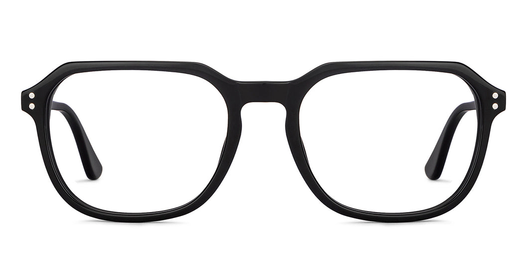 Black Square Full Rim Unisex Eyeglasses by Vincent Chase Computer Glasses-204965