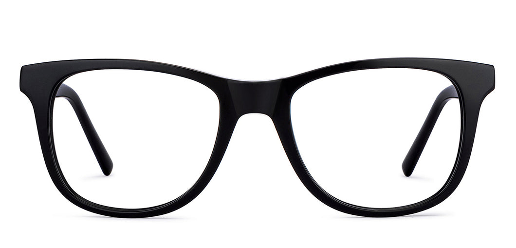 Black Square Full Rim Unisex Eyeglasses by Vincent Chase-201119