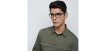 Load image into Gallery viewer, Black Square Full Rim Unisex Eyeglasses by Vincent Chase Online-204946