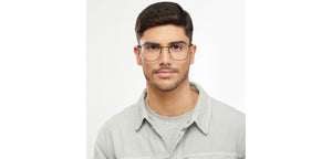 Black Square Full Rim Unisex Eyeglasses by Vincent Chase-204432