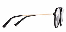 Load image into Gallery viewer, Black Aviator Full Rim Unisex Eyeglasses by Lenskart Air-151675