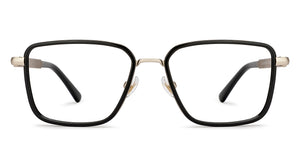 Black Rectangle Full Rim Unisex Eyeglasses by Lenskart STUDIO-212393