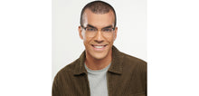 Load image into Gallery viewer, Black Rectangle Full Rim Unisex Eyeglasses by Vincent Chase-201098