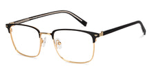 Load image into Gallery viewer, Black Rectangle Full Rim Unisex Eyeglasses by Vincent Chase-201098