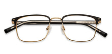 Load image into Gallery viewer, Black Rectangle Full Rim Unisex Eyeglasses by Vincent Chase-201098