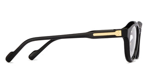 Black Round Full Rim Unisex Eyeglasses by John Jacobs-208122