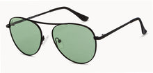 Load image into Gallery viewer, Black Aviator Full Rim Unisex Sunglasses by Vincent Chase Polarized-200383