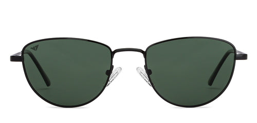 Black Cat Eye Full Rim Women Sunglasses by Vincent Chase Polarized-200477