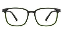 Load image into Gallery viewer, Green Rectangle Full Rim Unisex Eyeglasses by Vincent Chase Computer Glasses-204988