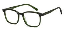 Load image into Gallery viewer, Green Rectangle Full Rim Unisex Eyeglasses by Vincent Chase Computer Glasses-204988