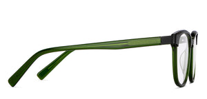 Green Rectangle Full Rim Unisex Eyeglasses by Vincent Chase Computer Glasses-204988