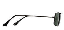 Load image into Gallery viewer, Black Rectangle Full Rim Unisex Sunglasses by Vincent Chase Polarized-204207