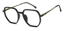 Load image into Gallery viewer, Black Geometric Full Rim Unisex Eyeglasses by Lenskart Air-201282